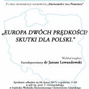 Wykład dr. Janusza Lewandowskiego 