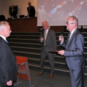 prof. Rolf Granow z Lübeck University of Applied Sciences z JM Rektorem