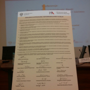 Podpisanie Spolecznej Deklaracji Odpowiedzialnosci 2