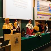 Doktorat honoris causa profesora Andersa Grubba, fot. Agnieszka Koczara/Wydział Chemii UG