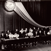 Inauguracja Roku Akademickiego UG, 197-0 r. Zdjęcia archiwalne UG