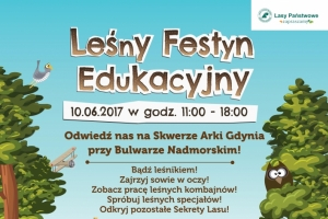 Leśny Festyn Edukacyjny - plakat