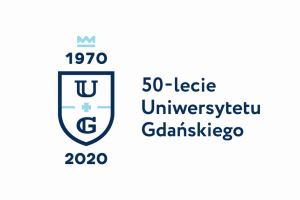 logo 50-lecia Uniwersytetu Gdańskiego